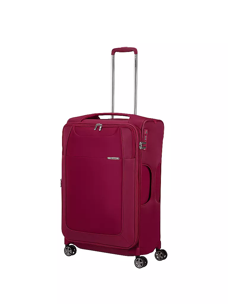 SAMSONITE Trolley Weich D LITE SPINNER 71cm erweiterbar Fuchsia pink